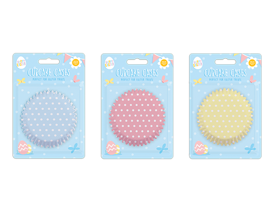 Easter Printed Cupcake Cases 60pk