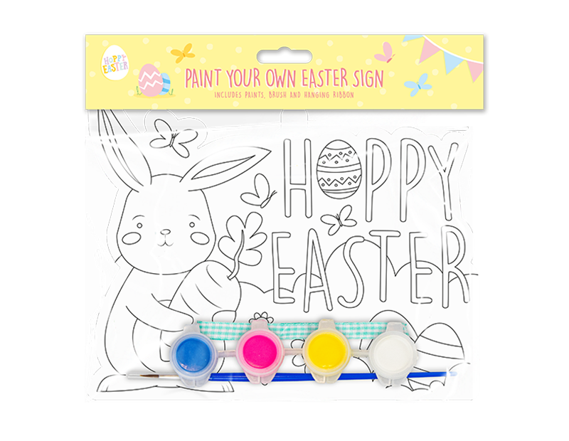 Easter Paint Your Own Card Sign