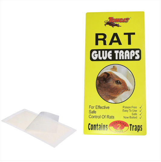 Effective RAT Glue Traps Safe Use Poison Free Easy Use Sticky Traps x 2