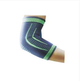 Elbow Support Gym Fitness Light Fabric Compression Sport Elbow Support 1 Pack