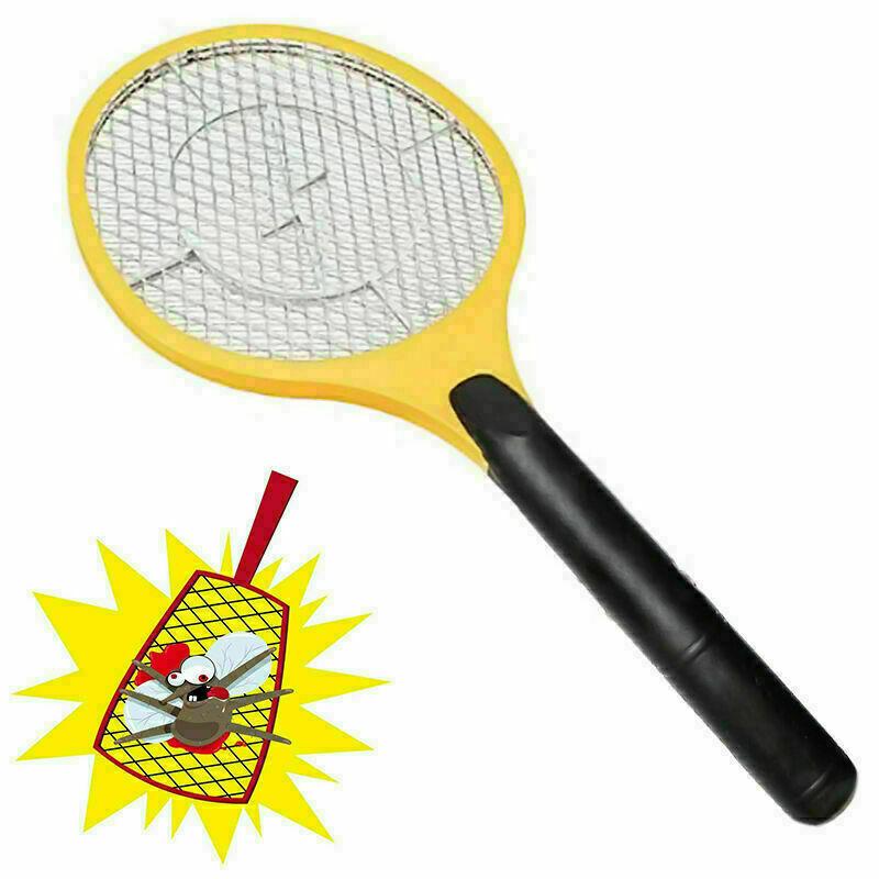 Electric Mosquito Swatter Powerful High Quality Racket Style Insect Bat 50cm