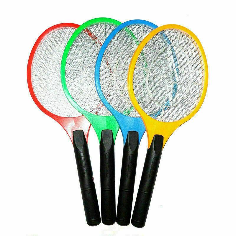 Electric Mosquito Swatter Powerful High Quality Racket Style Insect Bat 50cm