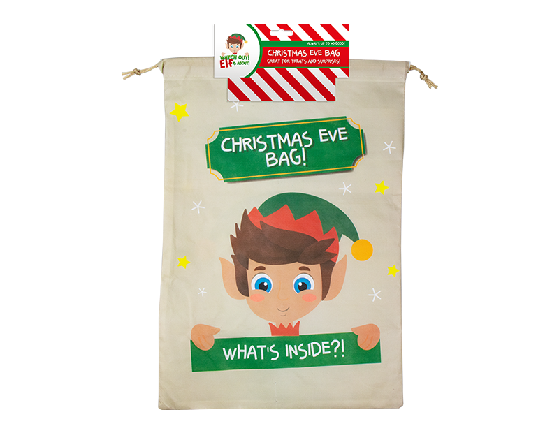 Elf Christmas Eve Bag