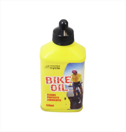 Essential Cycle Bike Oil Clean Protects Lubricates Outdoor Bike Oil 120ml