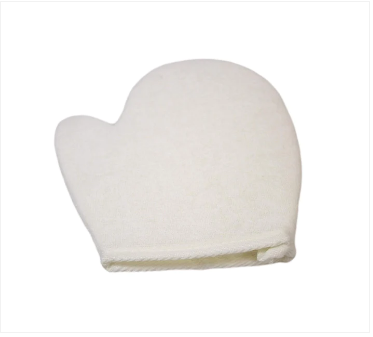 Exfoliating Loofah & Towel Mitt Glove Double Sided Bath Spa Glove 1 Pack