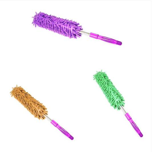 Expandable Assorted Colour Microfibre Duster Ideal For Cleaning