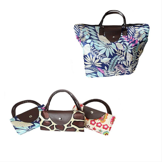 Expandable Bag Purse Folds Away For Easy Storage