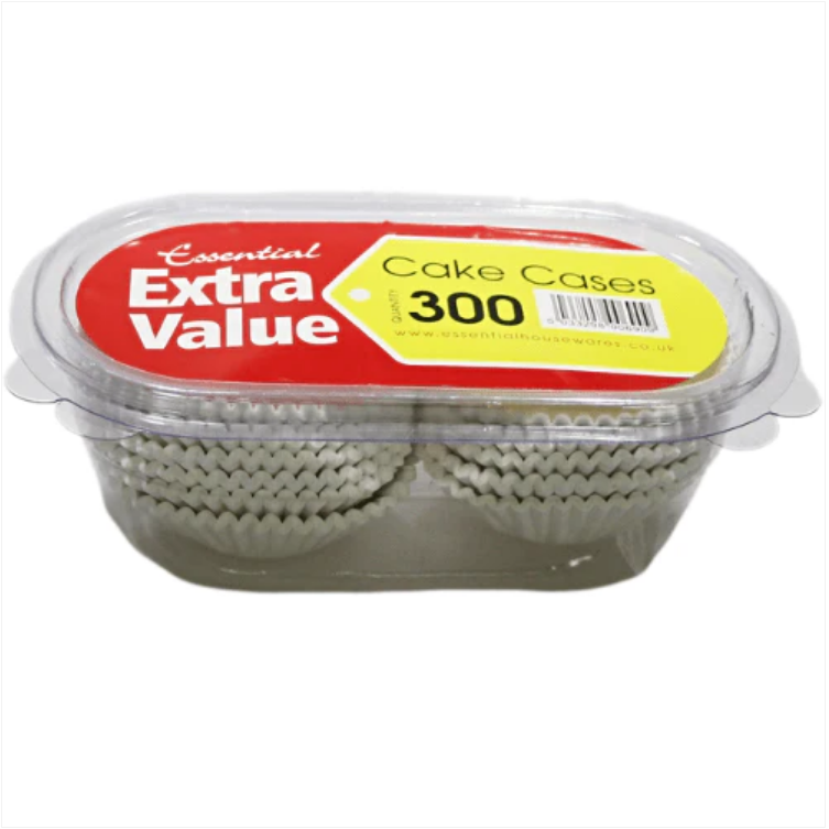 Extra Value 300 Cake Cases Home Baking