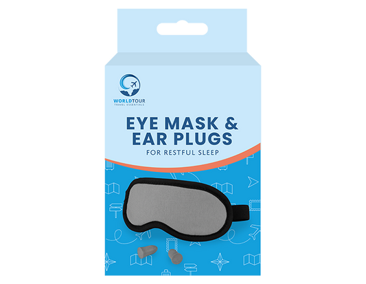 Eye Mask & Ear Plug Set