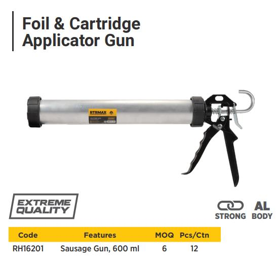 FOIL & CARTRIDGE APPLICATOR GUN