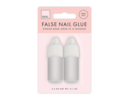 False Nail Tip Glue 3g 2pk