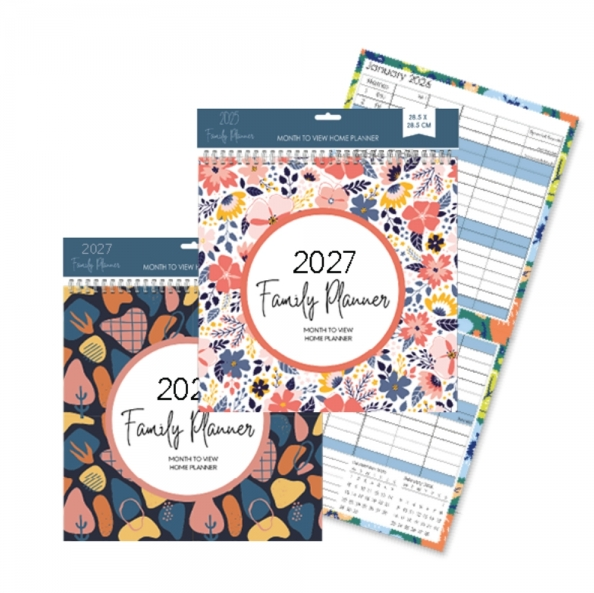 Family Planner, 28.5 x 28.5cm