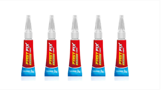 Fast Fix Super Glue Liquid 5pcs