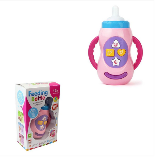 Feeding Bottle Toy Light & Sound Touch & Feel Musical Developing Sense 12m +