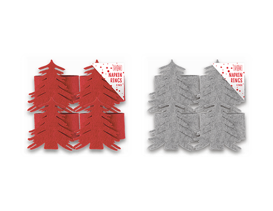 Felt Napkin Rings 4pk