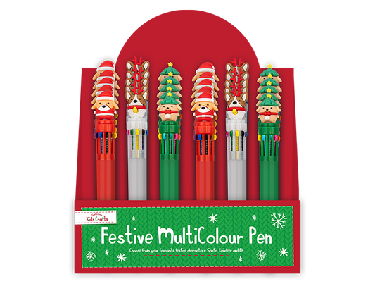 Festive Multi-Colour Pen PDQ