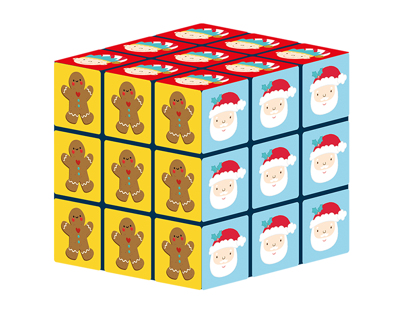 Festive Puzzle Cube