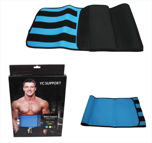 Fitness Waist Support For Men Loose Weight Through Compression Perspiration Corrects Posture 104cm 130g