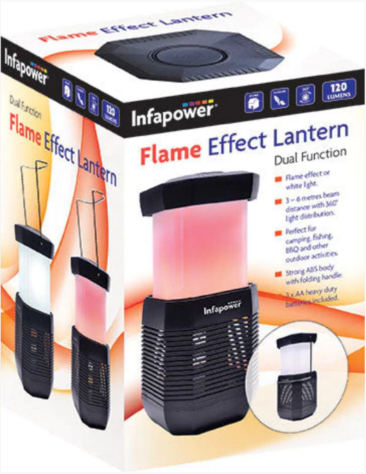 Flame Effect Lantern Home Outdoor