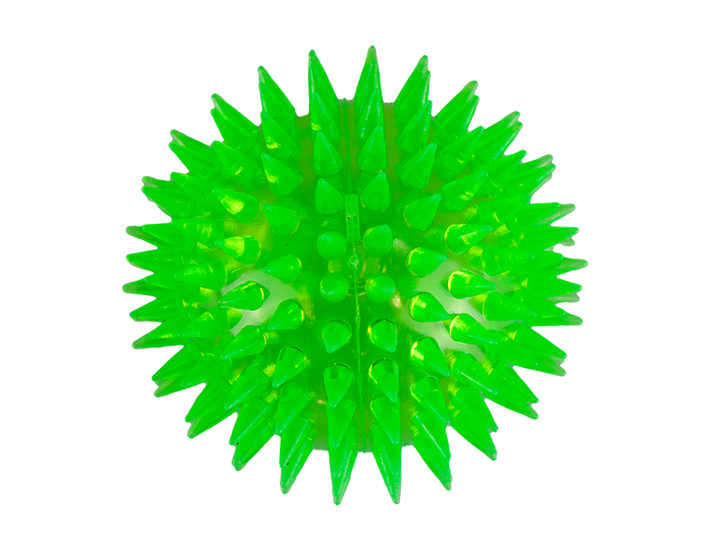 Flashing Spikey Ball With PDQ