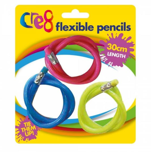 Flexible Pencils, 3pk