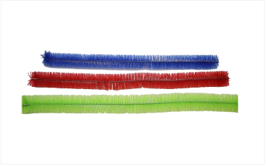 Flexible Sink Pipe Drain Cleaner Radiator Brush 70 cm Assorted Colours