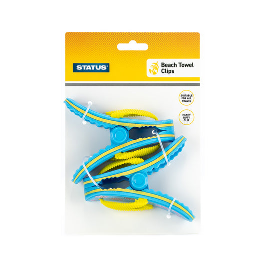 Flip Flop Beach Towel Clip - 2 pk - Blister Card