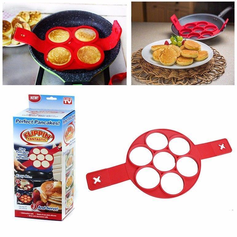 Flippin Non Stick Fantastic Pancake Maker Fast Easy Way To Make Perfect Pancakes