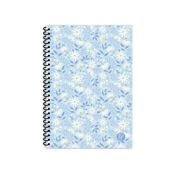 Floral A5 Spiral Notebook