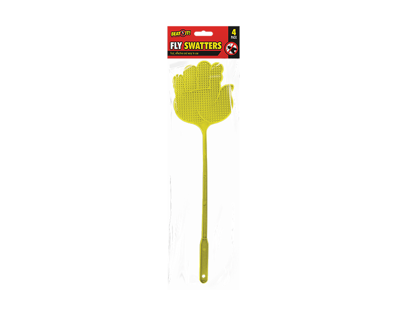 Fly Swatters 4pk