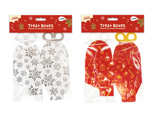 Foil Treat Boxes 4 Pack