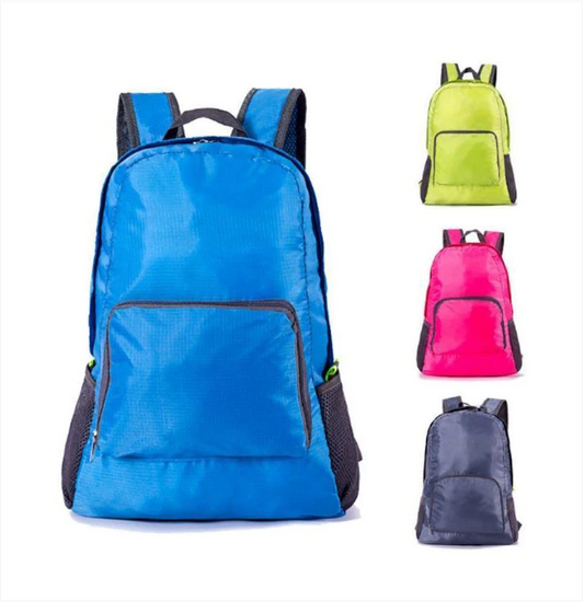 Foldable Nylon Backpack 42 x 30 x 16 cm Assorted Colours