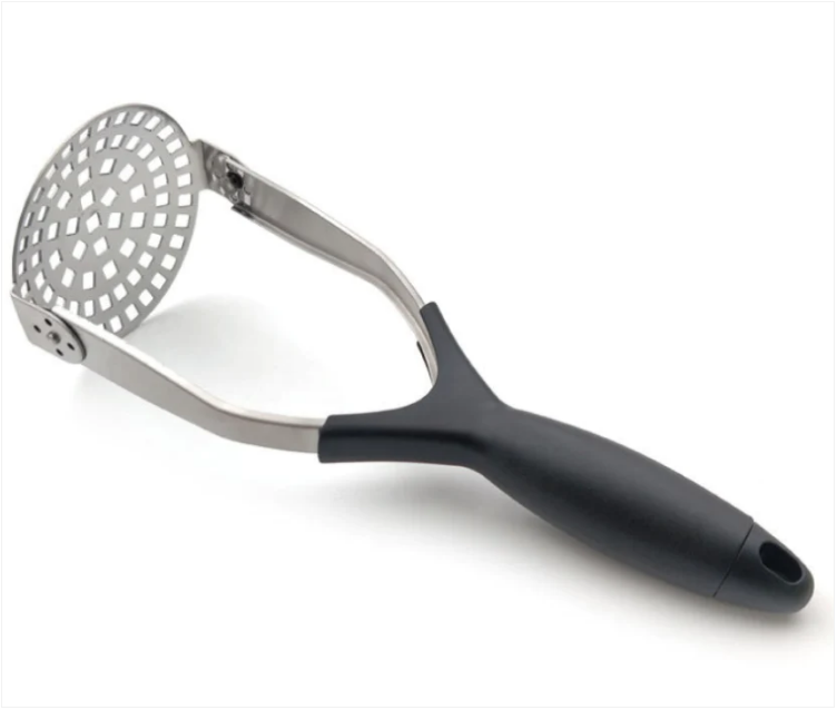 Foldable Steel Potato Masher with Plastic Handle 27 x 9 cm