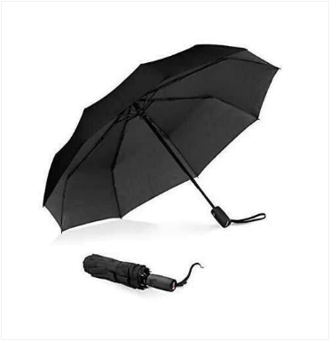 Folding Umbrella with Umbrella Cover 30 cm Assorted Colours