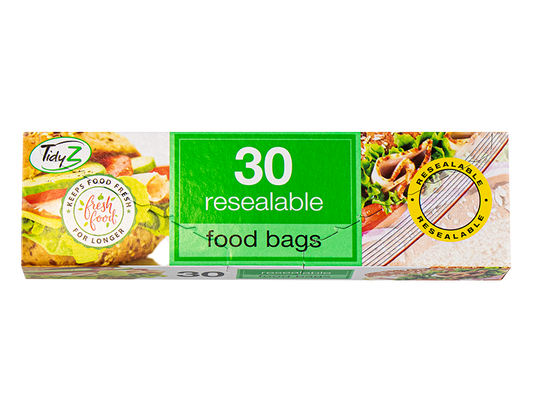 Food Bags Resealable 30pk