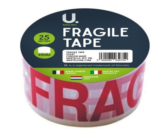 Fragile Tape, 48mm x 25m