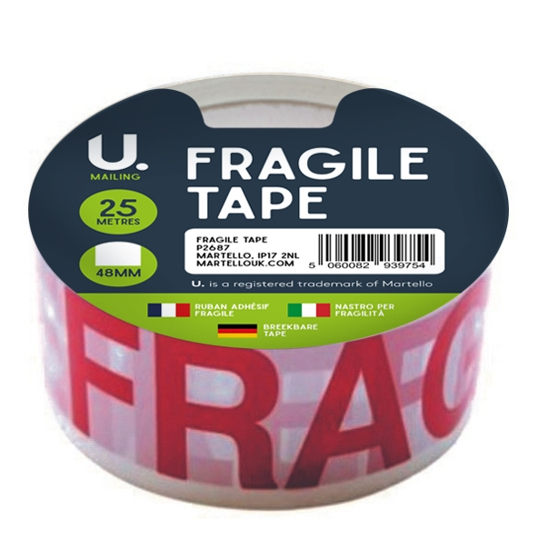 Fragile Tape, 48mm x 25m