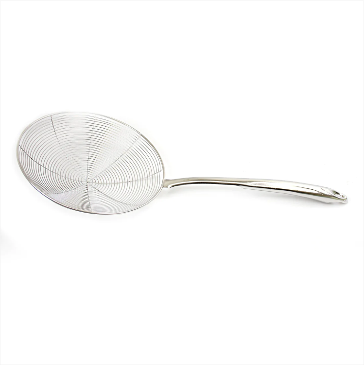 Frying Oil Net With Safety Handle Mesh Stainless Steel R20 CM x 44