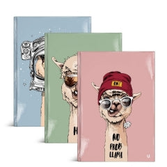 Fun Llama A4 Hardback Notebook
