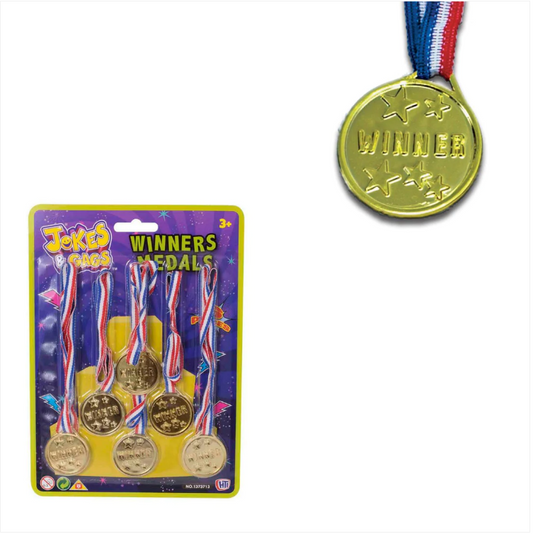Fun Toys Jokes & Gags Medal Winners Kids Medal