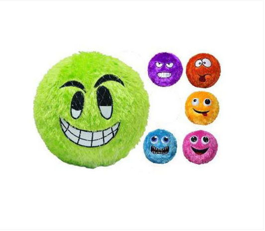 Fuzzy Inflatable Ball Bouncy Beach Garden Park Assorted Colour Random Sent (Medium)