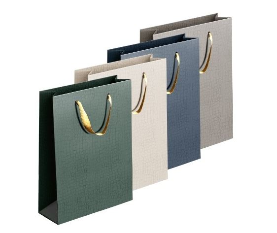 Embossed Matte Giftbag Medium, 18x23x10cm