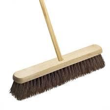 Garden Hard Coco Brush Broom 30 Inch