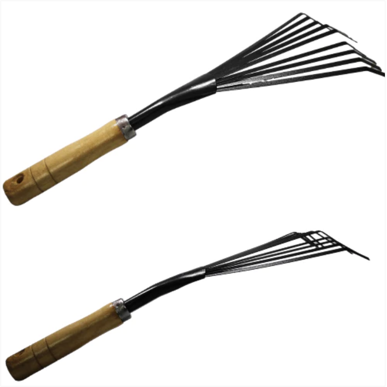 Garden Rake 9 Claws Outdoor Garden Essential