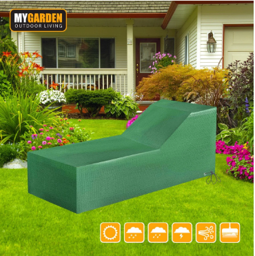 Garden Sunbed Cover 210cm 75cm 41cm Outdoor