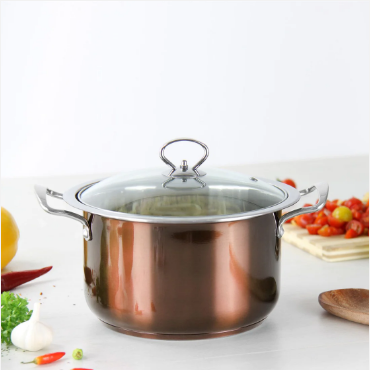 Gems Stainless Steel Stockpot Set 3pc Axinite 26-28-30cm