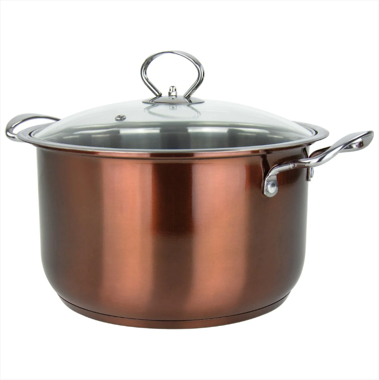 Gems Stainless Steel Stockpot Set 3pc Axinite 26-28-30cm