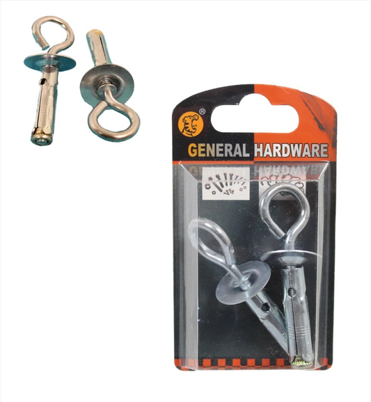 General Hardware Hooks Set Chrome Indoor Use 2 Pack