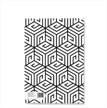 Geo A4 Refill Pad School Assorted Designs