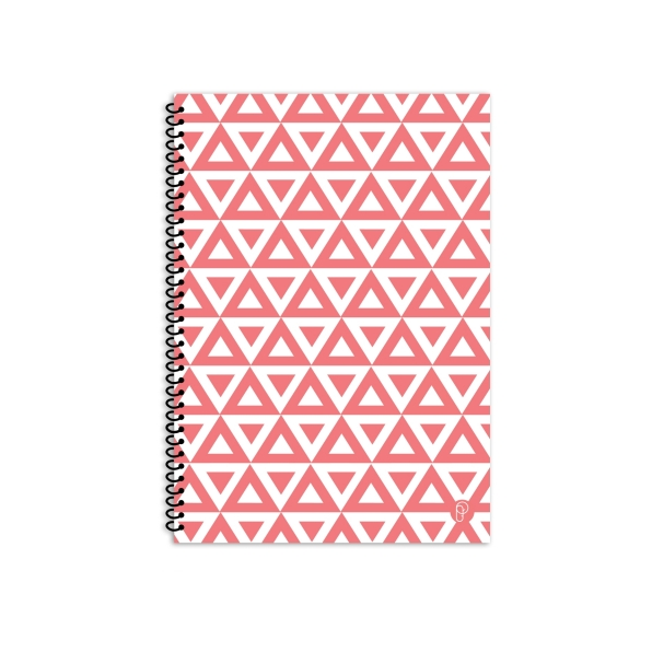 Geo Shape 20x28cm Spiral Notebook